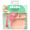 Набір Beaba Babycook порційна тарілка + ложка, рожевий (913456) - Pampik - 3