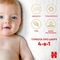 Підгузки на липучках Huggies Extra Care M-Pack 1 (2-5 кг), 168 шт. - Pampik - 10