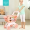 Тележка для покупок в супермаркете Beiens, розовый (В8103-05pink) - Pampik - 10