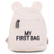 Детский рюкзак Childhome My first bag Teddy, белый (CWKIDBTW) - Pampik - 4