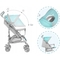 Коляска прогулянкова Lionelo Elia Tropical Turquoise, бірюзовий - Pampik - 9