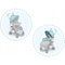 Коляска прогулянкова Lionelo Elia Tropical Turquoise, бірюзовий - Pampik - 10