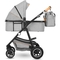 Коляска універсальна 3в1 Lionelo Amber Grey Stone, сірий - Pampik - 3