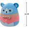 М'яка іграшка Squishmallows Ведмідь Озу, 13 см (SQER00925) - Pampik - 4