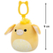 М'яка іграшка на кліпсі Squishmallows Віслючок Гевін, 9 см (SQCP00461) - Pampik - 6