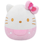М'яка іграшка Squishmallows Хелоу Кітті у рожевому, 20 см (SQSN00497) - Pampik