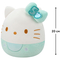 М'яка іграшка Squishmallows Хелоу Кітті у смарагдовому, 20 см (SQSN00498) - Pampik - 6