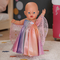 Одяг для ляльки Baby Born Сукня Веселка, 43 см (836132) - Pampik - 4