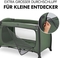 Дитяче ліжечко-манеж Hauck Play N Relax Dark Green (60015-3) - Pampik - 7