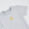 Футболка Garnamama Ukraine t-shirt teenagers вишивка 146-152 Сірий (992595.1266107) - Pampik - 3