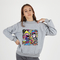 Світшот Garnamama Sweatshirt Graffiti 122 Сірий (976025.1333311) - Pampik