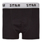 Труси-боксери Garnamama Basic STAR Boxer briefs boy 134-140 Черный (1037800.1402703) - Pampik