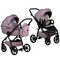 Універсальна коляска 2 в 1 Tutis UNO 5+ Leather collection Mauve - Pampik