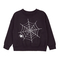 Світшот Garnamama Sweatshirt 2-х нитка Spiders 128 Чорний (977319.1334434) - Pampik