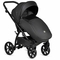 Универсальная коляска 2 в 1 Tutis UNO 5+ Leather collection Jet Black - Pampik - 4
