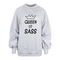 Світшот Garnamama Sweatshirt woman з написом M Сірий (1032302.1397387) - Pampik
