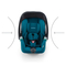 Автокрісло Recaro Avan Steel Blue (89030630050) - Pampik - 7