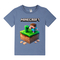 Футболка Garnamama Ukraine t-shirt MINECRAFT 2025 122-128 Блакитний (1056349.14213311) - Pampik