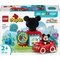 Конструктор LEGO DUPLO Disney Микки Маус Клубный дом и автомобиль, 27 деталей (10454) - Pampik