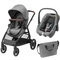 Универсальная коляска 3 в 1 Maxi-Cosi Zelia S Trio Grey (1996911110) - Pampik - 2