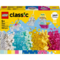 Конструктор LEGO Classic Очаровательная прозрачная коробка, 340 деталей (11040) - Pampik