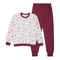 Піжама утеплена Ляля К3ФТ118 К3ФТ143 К3ФТ152 К3ФТ153 футер 146 Бордовий (1027107.11844631) - Pampik