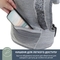 Рюкзак-переноска DreamBaby Inspire Grey (G2460) - Pampik - 4