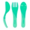 Столові прибори Twistshake Pastel Green: ложка, виделка та ніж (78201) - Pampik