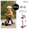 Самокат-велобіг Hauck Skootie Neon Pink (85204-4) - Pampik - 5