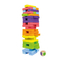 Настільна гра Igroteco Вежа-балансир кольорова, з кубиком - Pampik - 3