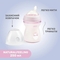 Пляшечка для годування Chicco Natural Feeling Color, 250 мл, 2+, Рожевий (80825.11) - Pampik - 3