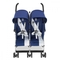 Уцінка. Прогулянкова коляска для двійні Maclaren Twin Triumph Blue/Silver (WM1Y120042) - Pampik - 2