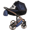 Універсальна коляска 2в1 Junama Fluo line V3 01, синій (J-Fl-01) - Pampik - 7