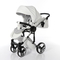 Універсальна коляска 2в1 Junama Mirror Satin 04, білий (J-MS-04) - Pampik - 13