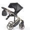 Універсальна коляска 2в1 Junama Fluo line V3 04, чорний (J-Fl-01) - Pampik - 16