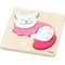 Мини-пазл Viga Toys Кошка, 4 элемента (59930) - Pampik