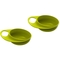 Тарелка Nuvita Easy Eating, глубокая, салатовый, 2 шт. (NV8431Lime) - Pampik
