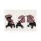 Прогулочная коляска Lionelo Ingrid Pink Mauve (LO-INGRID PINK MUAVE) - Pampik - 3