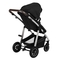 Универсальна коляска 3 в 1 Lionelo Amber Black Silver (AMBER BLACK SILVER) - Pampik - 9