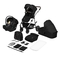 Универсальна коляска 3 в 1 Lionelo Amber Black Silver (AMBER BLACK SILVER) - Pampik - 2
