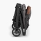 Прогулянкова коляска Uppababy MINU V2 Greyson Charcoal melange/Carbon frame/Saddle leather (0802-MIN-EU- GRY) - Pampik - 4