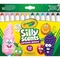Ароматизированные широкие смываемые фломастеры Crayola Silly Scents, 12 шт. (58-8337) - Pampik