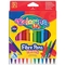 Фломастеры Colorino Fibre Pens, 12 цветов (14588PTR/1) - Pampik