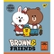 Набір зошитів Yes Line Friends А5 в клітинку, 12 аркушів, 10 шт. (766795) - Pampik - 2