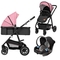 Универсальна коляска 3 в 1 Lionelo Amber Pink Rose - Pampik