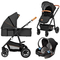 Универсальна коляска 3 в 1 Lionelo Amber Grey Graphite - Pampik