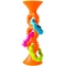 Прорізувач-брязкальце Fat Brain Toys pipSquigz Loops на присосках, помаранчевий (F165ML) - Pampik