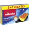 Губки кухонные для тефлона Vileda PurActive Color, 4 шт. - Pampik - 4