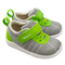 Кросівки ергономічні Combi, 13,5 см, сірий з салатовим (117256/25418) - Pampik