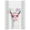 Пеленальная доска Ceba Baby Ultra light Crazy Llama, 50x70 см, белый (W-204-000-782) - Pampik
